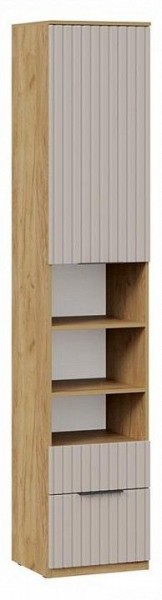 Шкаф комбинированный Хилтон Исп. 2 в Карталах - kartaly.ok-mebel.com | фото 2