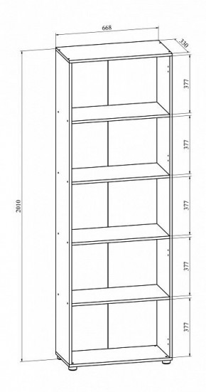 Шкаф комбинированный Офис ОФ-301К в Карталах - kartaly.ok-mebel.com | фото 3