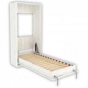 Шкаф-кровать подъемная 900 (вертикальная) арт. К02 Арктика в Карталах - kartaly.ok-mebel.com | фото
