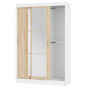 Шкаф-купе Денвер ШКК-03 (белый/сонома) в Карталах - kartaly.ok-mebel.com | фото 3