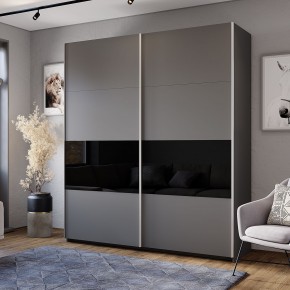 Шкаф-купе Харви ШКК-10 (графит) в Карталах - kartaly.ok-mebel.com | фото