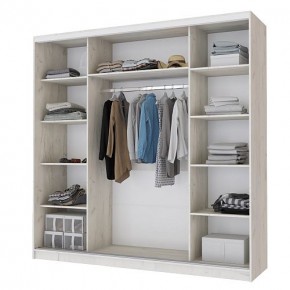Шкаф-купе Неаполь 2.2 с 2-мя зеркалами в Карталах - kartaly.ok-mebel.com | фото 2