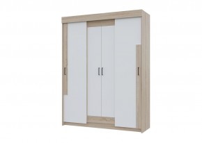 Шкаф-купе VICTOR (Сонома-Белый) в Карталах - kartaly.ok-mebel.com | фото