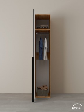 Шкаф Linnea MHR-1 2050х400х510 (ДВ-М 11.1.25) в Карталах - kartaly.ok-mebel.com | фото 4