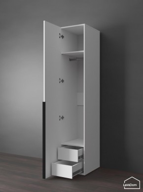 Шкаф Linnea MHR-1-3 2050х400х510 (Белый-М 11.1.2) в Карталах - kartaly.ok-mebel.com | фото 7