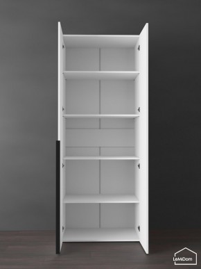 Шкаф Linnea MHR-2-2 2050х800х510 (Белый-М 11.1.2) в Карталах - kartaly.ok-mebel.com | фото 4