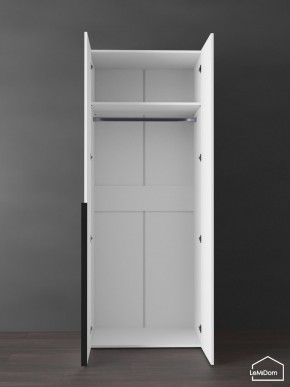 Шкаф Linnea MHR-2 2050х800х510 (Белый-М 11.1.2) в Карталах - kartaly.ok-mebel.com | фото 4