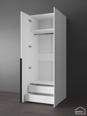 Шкаф Linnea MHR-2-3 2050х800х510 (Белый-М 11.1.2) в Карталах - kartaly.ok-mebel.com | фото 5