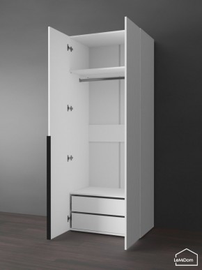 Шкаф Linnea MHR-2-3 2050х800х510 (Белый-М 11.1.2) в Карталах - kartaly.ok-mebel.com | фото 6