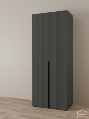 Шкаф Linnea MHR-2-3 2050х800х510 (Графит-М 11.1.25) в Карталах - kartaly.ok-mebel.com | фото