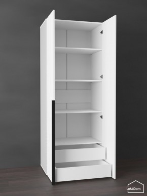 Шкаф Linnea MHR-2-4 2050х800х510 (Белый-М 11.1.2) в Карталах - kartaly.ok-mebel.com | фото 5