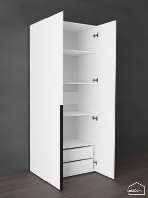 Шкаф Linnea MHR-2-4 2050х800х510 (Белый-М 11.1.2) в Карталах - kartaly.ok-mebel.com | фото 6