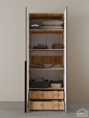 Шкаф Linnea MHR-2-4 2050х800х510 (ДВ-М 11.1.25) в Карталах - kartaly.ok-mebel.com | фото 6