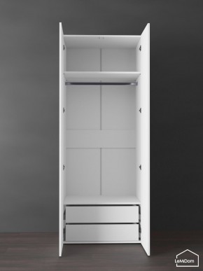 Шкаф Linnea MHR-2PO-3 2050х800х510 (Белый-М 11.1.1) в Карталах - kartaly.ok-mebel.com | фото 4
