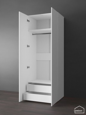 Шкаф Linnea MHR-2PO-3 2050х800х510 (Белый-М 11.1.1) в Карталах - kartaly.ok-mebel.com | фото 5