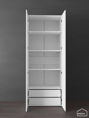 Шкаф Linnea MHR-2PO-4 2050х800х510 (Белый-М 11.1.1) в Карталах - kartaly.ok-mebel.com | фото 5