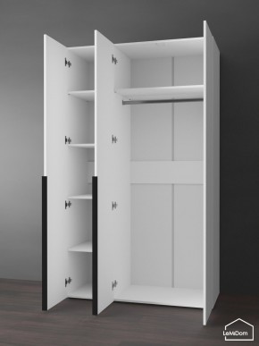 Шкаф Linnea MHR-3-1 2050х1200х510 (Белый-М 11.1.2) в Карталах - kartaly.ok-mebel.com | фото 5