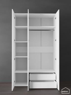 Шкаф Linnea MHR-3PO-2 2050х1200х510 (Белый-М 11.1.2) в Карталах - kartaly.ok-mebel.com | фото 5