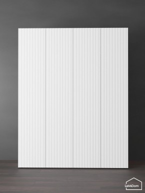 Шкаф Linnea MHR-4PO-2 2050х1600х510 (Белый-М 11.1.2) в Карталах - kartaly.ok-mebel.com | фото