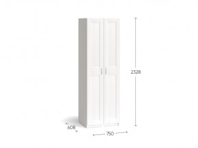 Шкаф МАКС двухдверный, цвет Дуб Сонома в Карталах - kartaly.ok-mebel.com | фото 3