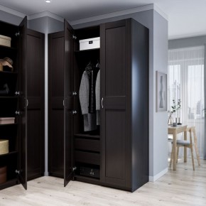 Шкаф МАКС однодверный, цвет Дуб Венге в Карталах - kartaly.ok-mebel.com | фото 4