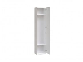 Шкаф МАКС однодверный узкий, цвет белый в Карталах - kartaly.ok-mebel.com | фото 2