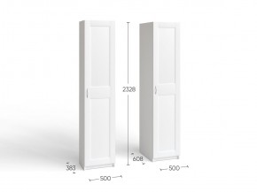 Шкаф МАКС однодверный узкий, цвет белый в Карталах - kartaly.ok-mebel.com | фото 3