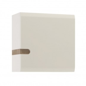 Шкаф навесной 1D/TYP 65, LINATE ,цвет белый/сонома трюфель в Карталах - kartaly.ok-mebel.com | фото 2