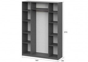 Шкаф платяной Даиго в Карталах - kartaly.ok-mebel.com | фото 3
