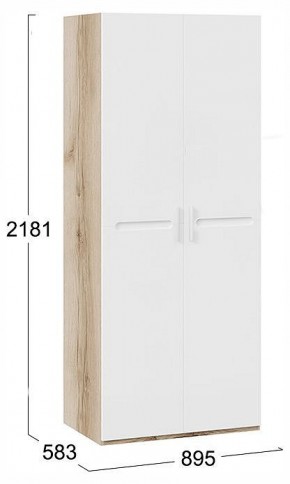 Шкаф платяной Фьюжн ТД-260.07.02 в Карталах - kartaly.ok-mebel.com | фото 4