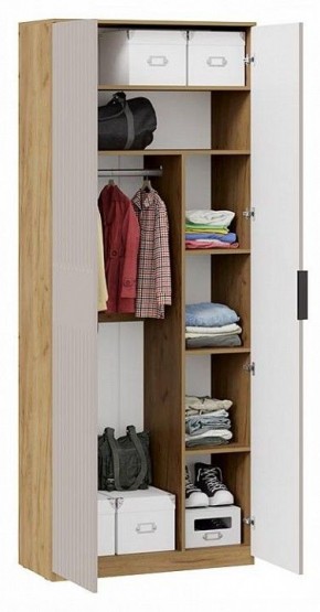 Шкаф платяной Хилтон Исп. 2 в Карталах - kartaly.ok-mebel.com | фото 3