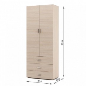 Шкаф платяной Мартин-4 в Карталах - kartaly.ok-mebel.com | фото 3