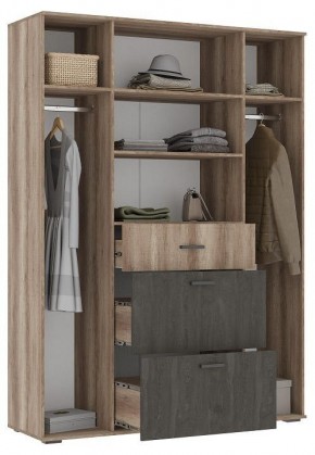Шкаф платяной Паркинс в Карталах - kartaly.ok-mebel.com | фото 2