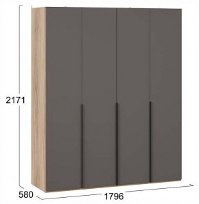Шкаф платяной Порто СМ-393.07.110 в Карталах - kartaly.ok-mebel.com | фото 3