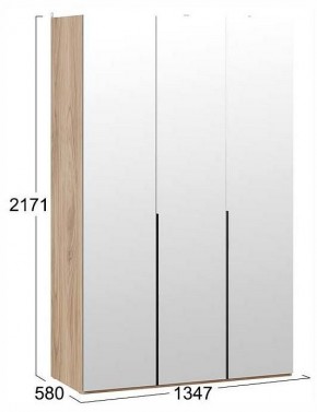 Шкаф платяной Порто СМ-393.07.111 в Карталах - kartaly.ok-mebel.com | фото 3