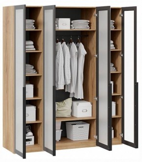 Шкаф платяной Порто СМ-393.07.114 в Карталах - kartaly.ok-mebel.com | фото 2