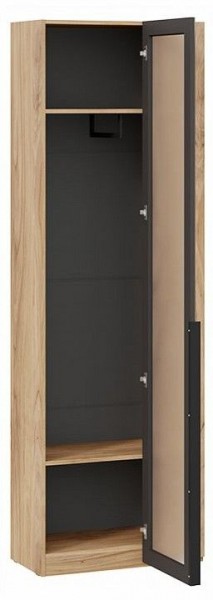 Шкаф платяной Порто СМ-393.07.233 в Карталах - kartaly.ok-mebel.com | фото 2