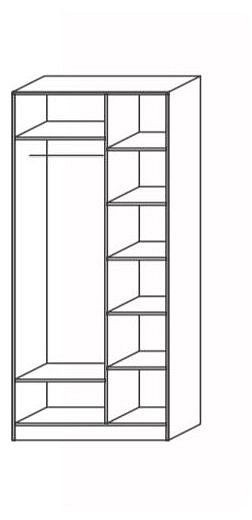 Шкаф платяной Венеция в Карталах - kartaly.ok-mebel.com | фото 2