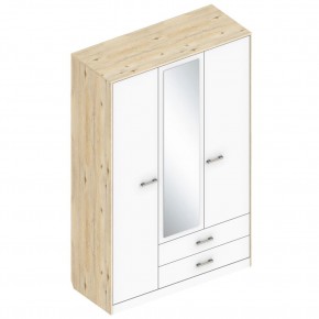 Шкаф "Милана" 3-х створчатый с 2 ящиками в Карталах - kartaly.ok-mebel.com | фото