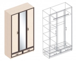 НАОМИ Шкаф 3-х створчатый в Карталах - kartaly.ok-mebel.com | фото 2