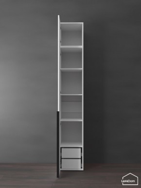 Шкаф с антресолью Linnea MHR-1A-4 2450х400х510 (Белый-М 11.1.1) в Карталах - kartaly.ok-mebel.com | фото 6