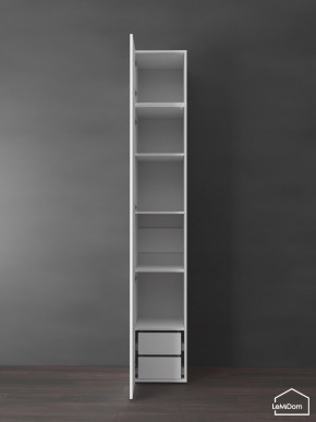 Шкаф с антресолью Linnea MHR-1POA-4 2450х400х510 (Белый-М 11.1.2) в Карталах - kartaly.ok-mebel.com | фото 6