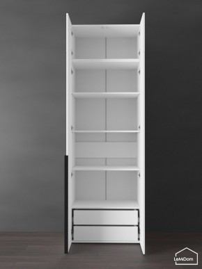 Шкаф с антресолью Linnea MHR-2A-4 2450х800х510 (Белый-М 11.1.2) в Карталах - kartaly.ok-mebel.com | фото 6