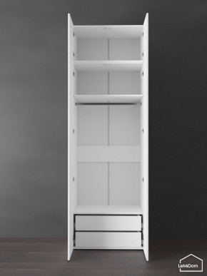 Шкаф с антресолью Linnea MHR-2POA-3 2450х800х510 (Белый-М 11.1.1) в Карталах - kartaly.ok-mebel.com | фото 5