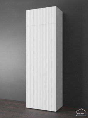 Шкаф с антресолью Linnea MHR-2POA-4 2450х800х510 (Белый-М 11.1.1) в Карталах - kartaly.ok-mebel.com | фото
