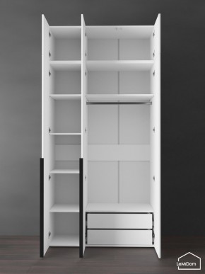 Шкаф с антресолью Linnea MHR-3A-2 2450х1200х510 (Белый-М 11.1.2) в Карталах - kartaly.ok-mebel.com | фото 6