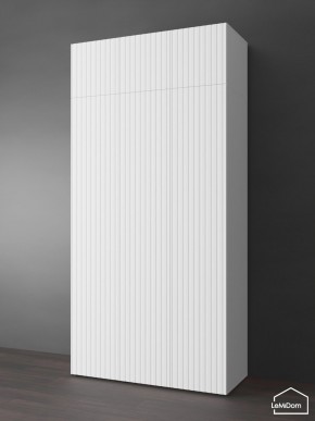 Шкаф с антресолью Linnea MHR-3POA-1 2450х1200х510 (Белый-М 11.1.2) в Карталах - kartaly.ok-mebel.com | фото