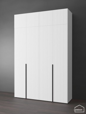 Шкаф с антресолью Linnea MHR-4A-2 2450х1600х510 (Белый-М 11.1.2) в Карталах - kartaly.ok-mebel.com | фото