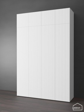 Шкаф с антресолью Linnea MHR-4POA-1 2450х1600х510 (Белый-М 11.1.1) в Карталах - kartaly.ok-mebel.com | фото