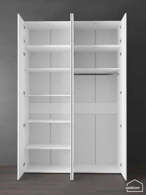Шкаф с антресолью Linnea MHR-4POA-1 2450х1600х510 (Белый-М 11.1.1) в Карталах - kartaly.ok-mebel.com | фото 4